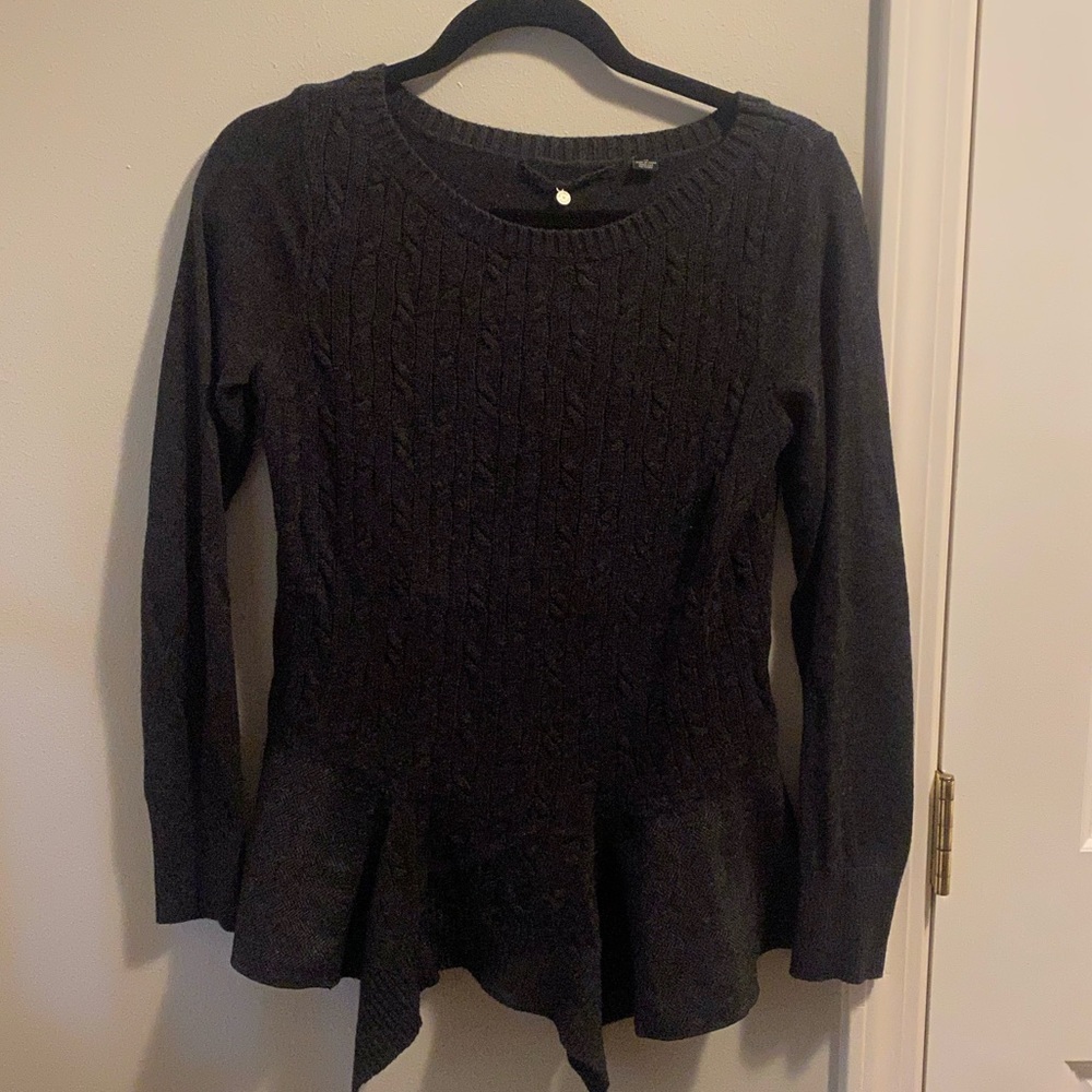 Anthropologie Peplum Sweater